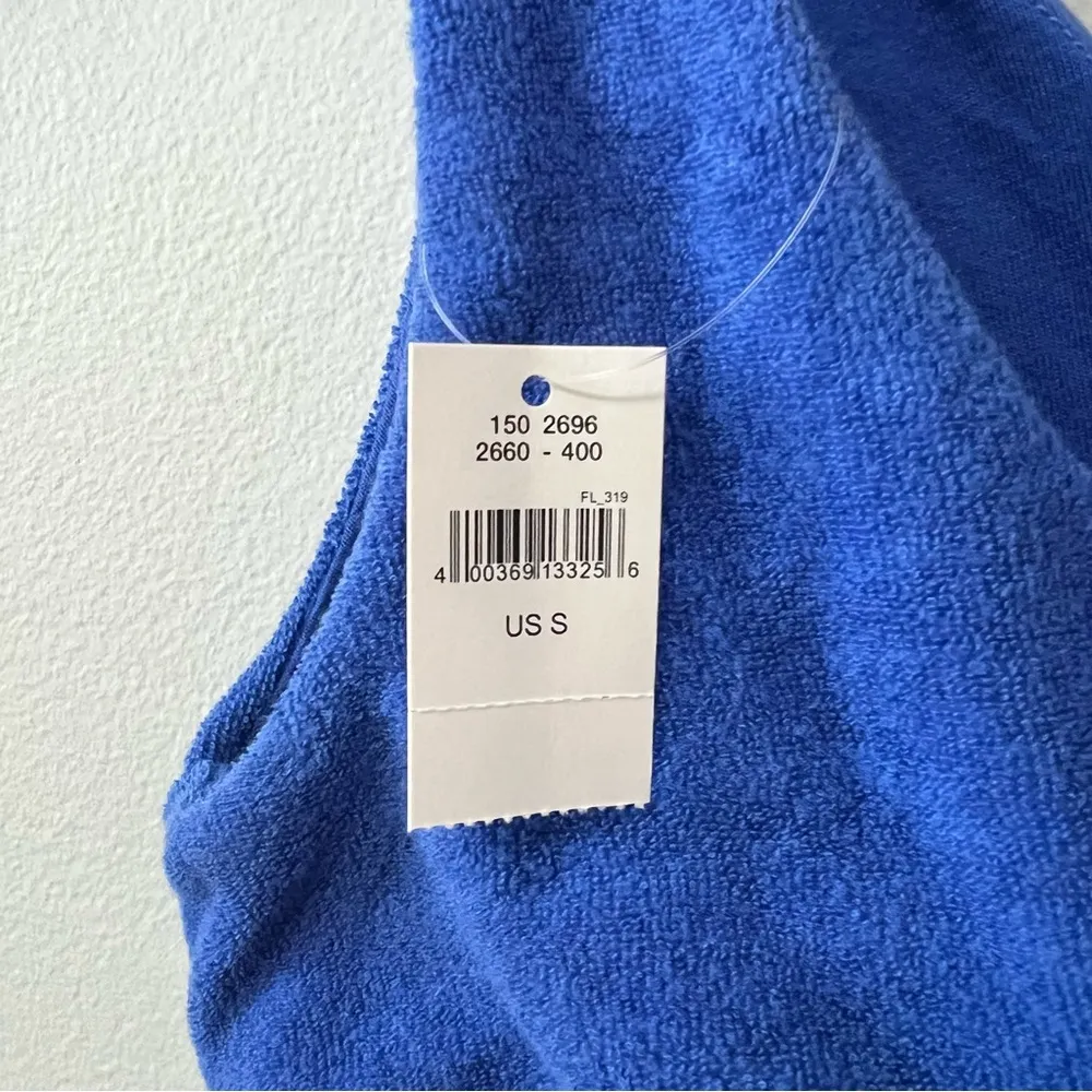 OFFLINE By Aerie Blue Summer Lights Terry Sports Bra Size S New - Image 12