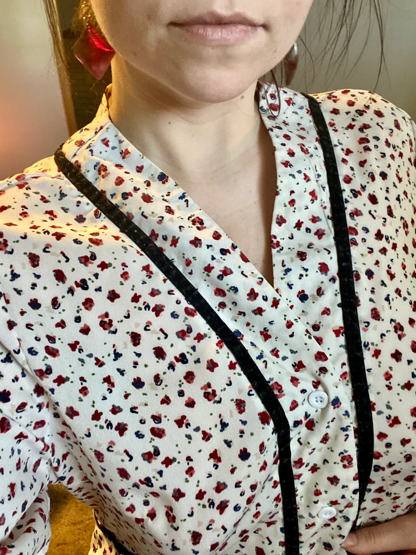 Floral Maxi Dress Multi Size L - Image 2