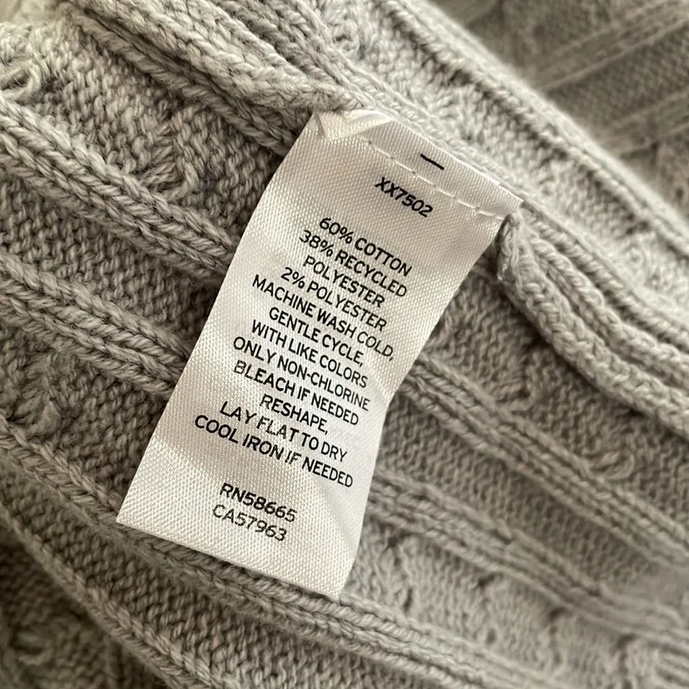 BP  Cable Crewneck Cardigan - Image 6