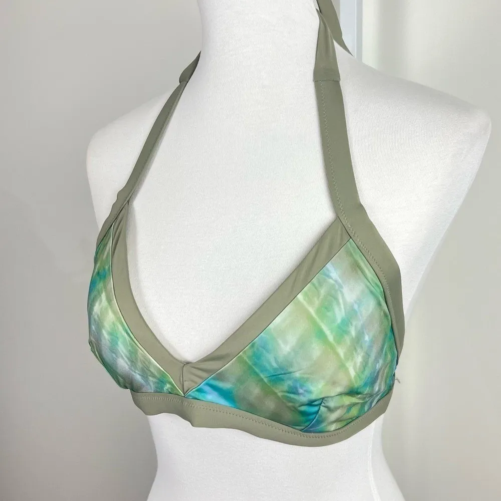 NWT Prana Sunset Scene Bikini Top Halter Mirage Size Medium #2 - Image 2