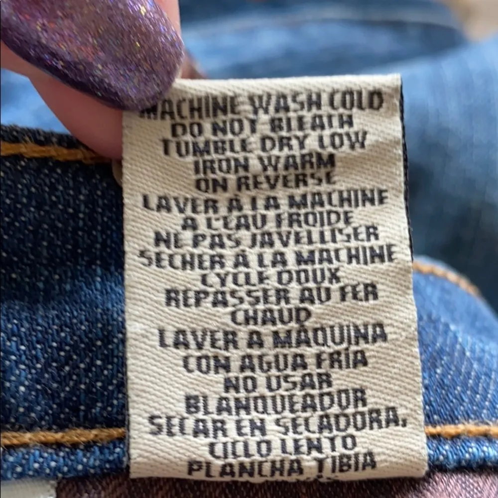 David Kahn Straight Leg Jeans Blue Size 26 - Image 7