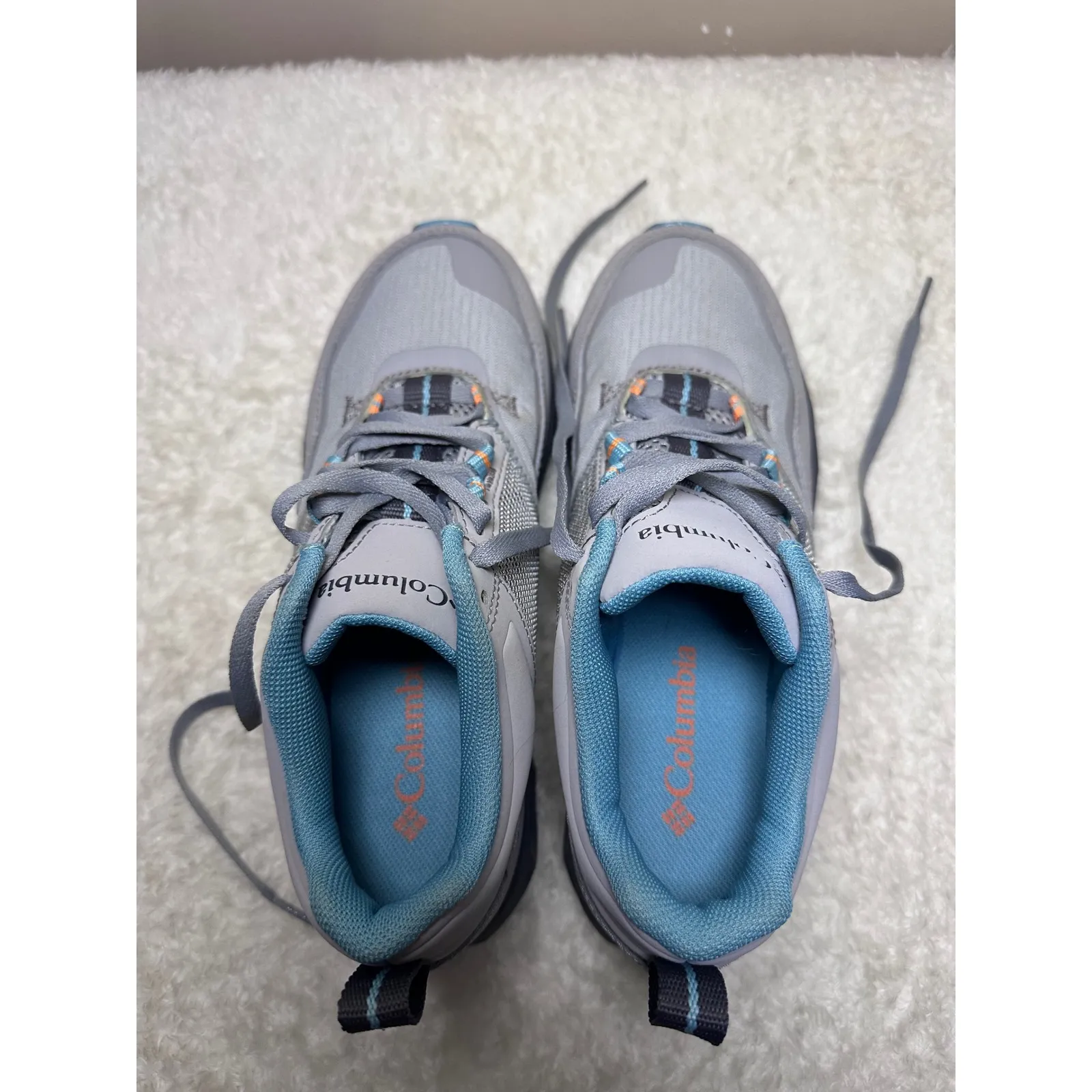 Columbia Women's Flow District Trail Hiking 6.5 Gray Blue FluidFoam BL0164-088 - Image 6