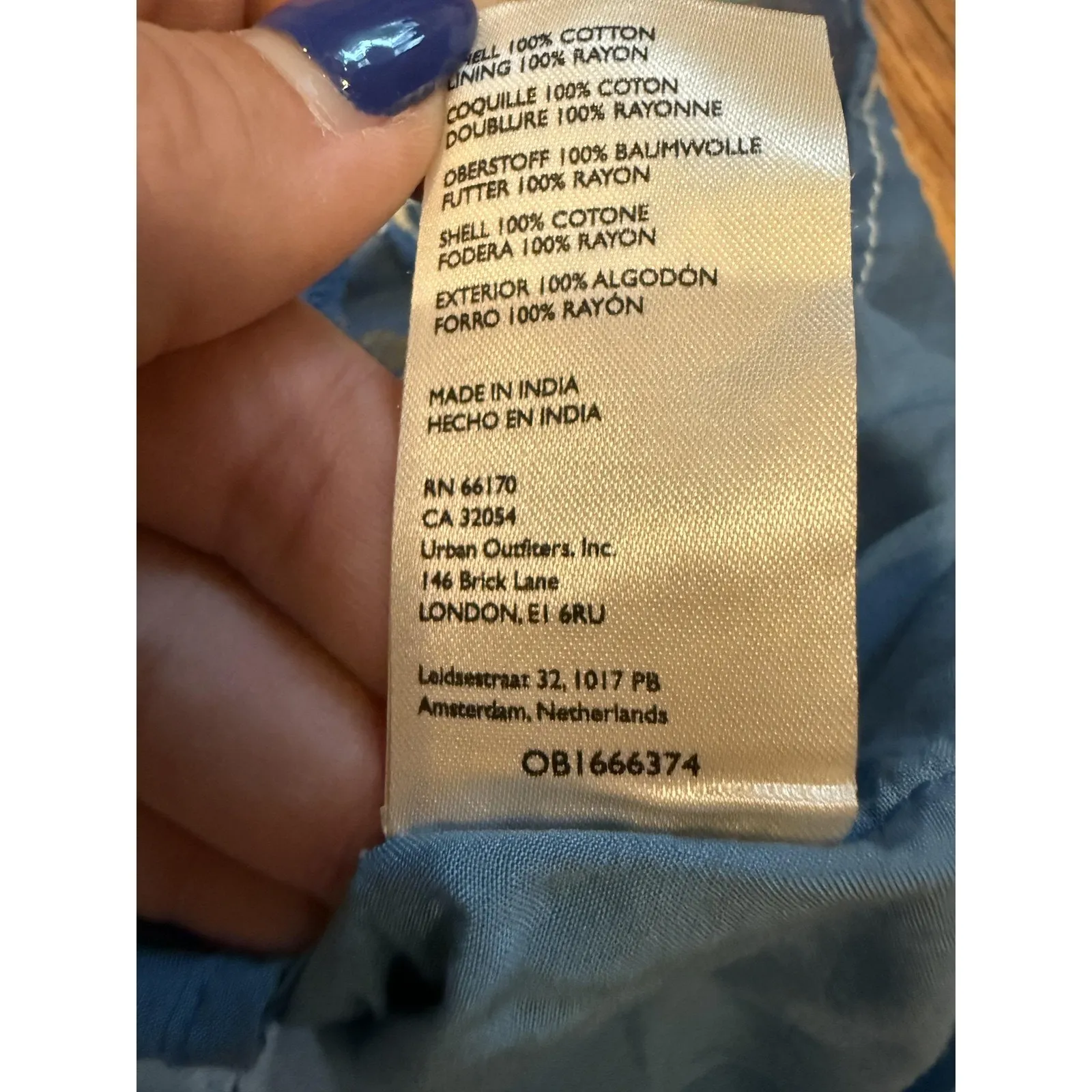 Free People Dress Womens XS Floral Boho Mini Tassel Lace-Up Pockets OB1666374 - Image 11