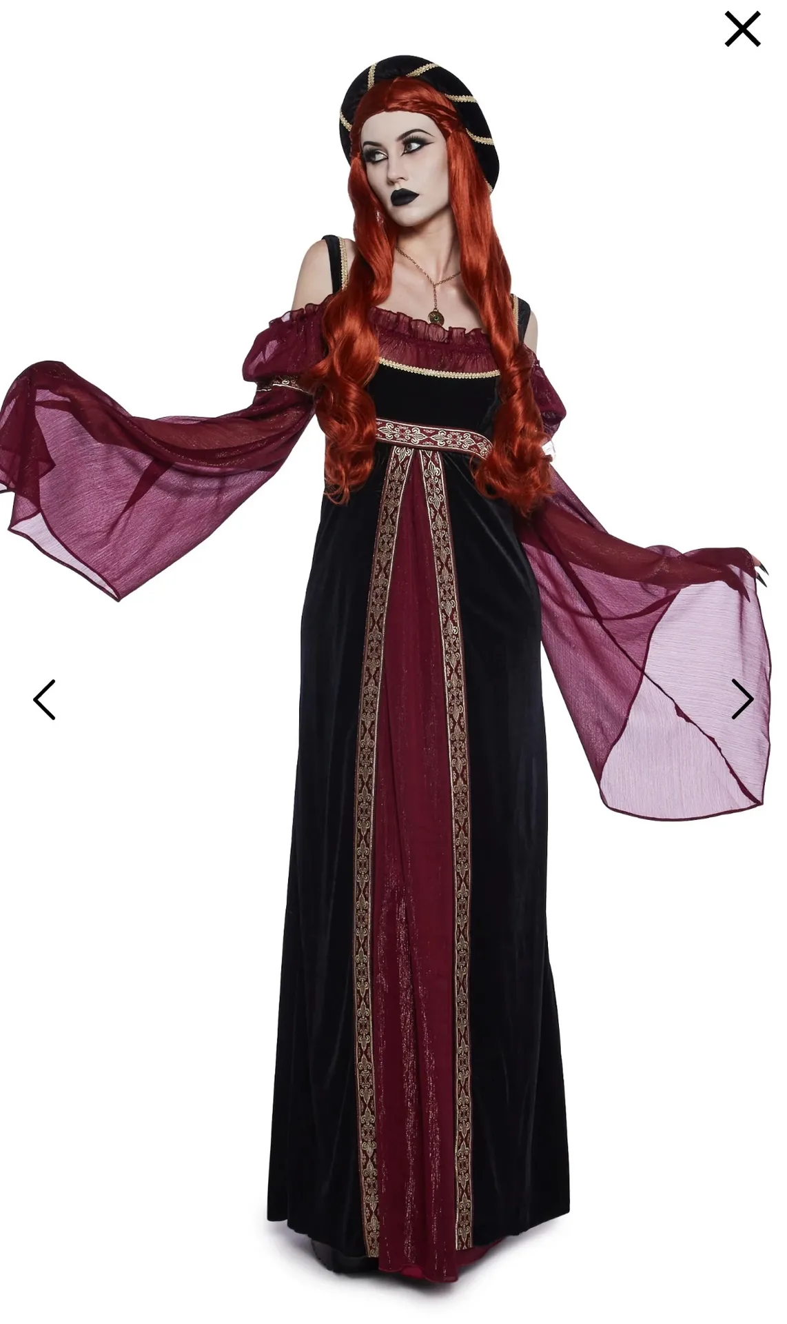 Dolls kill trickz n’ treats Faire fables costume S - Image 5