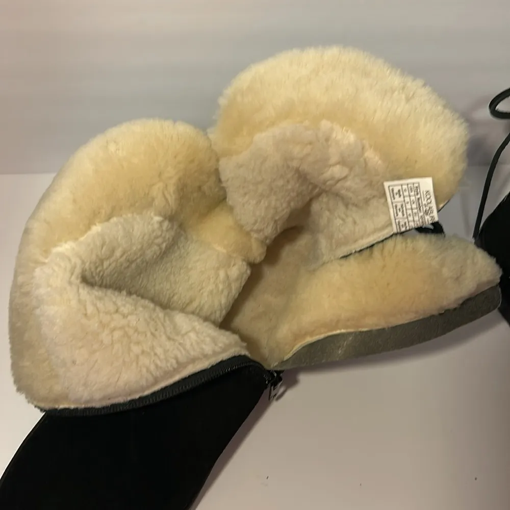 Women’s size 10 Koolaburra by UGG Shazi suede short boots tie back zip up new - Image 8