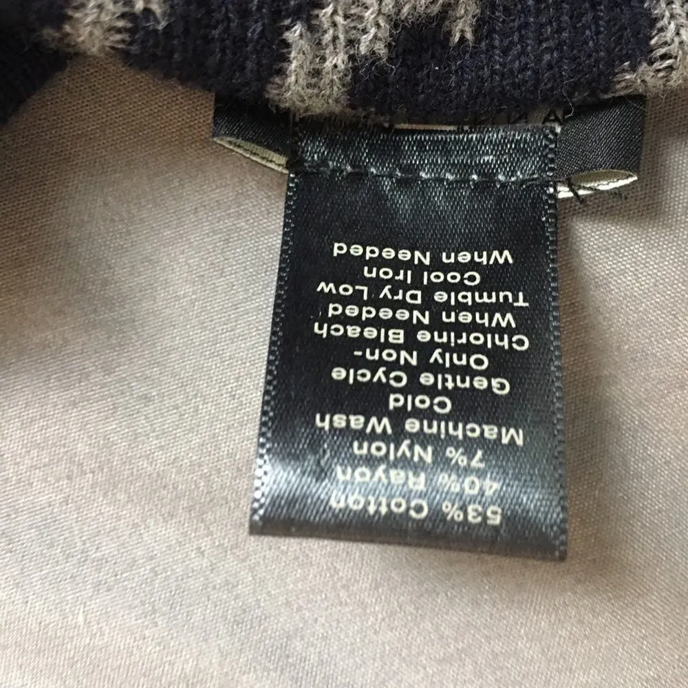 Ann Taylor  SZ XSP print sweater - Image 3