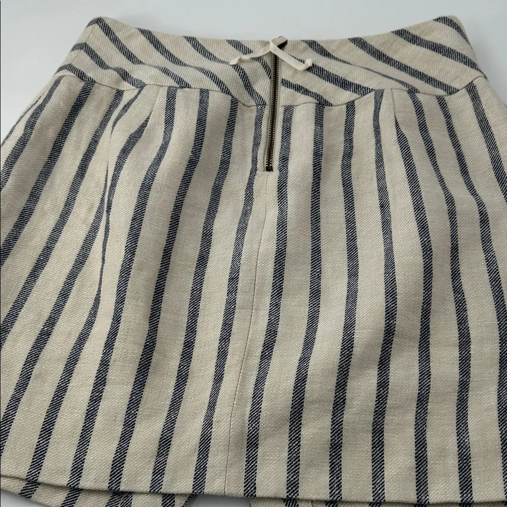 J. Crew Striped Midi Skirt in Navy and Cream - Image 10
