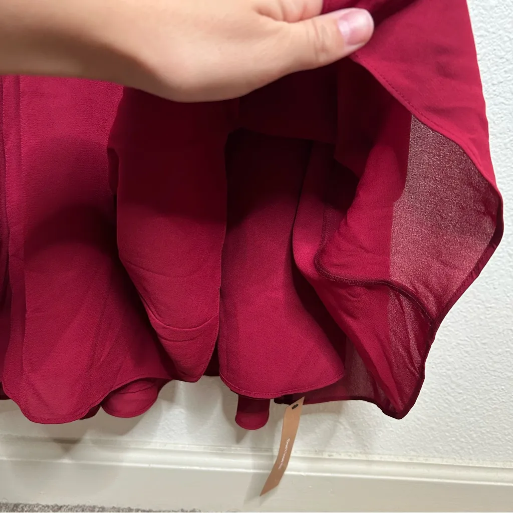 NWT Reformation Caishen Dress in Chianti 6 - Image 7