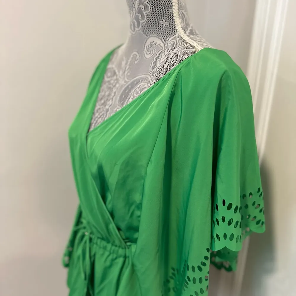 Chaus Woman’s Sz: L Green Kimono - Image 13