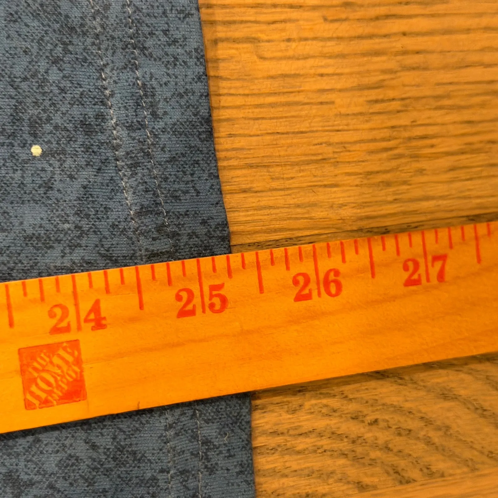 Collections Etc Blue Cardinal Snowflake Long Sleeve Top Women's Size Medium - Image 6