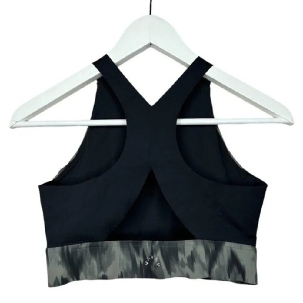 Varley Sherman Sports Bra Watercolour Aztec Animal Medium Support XS - Image 5