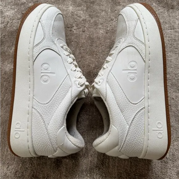 ALO Yoga Recovery Mode Sneaker Natural White/Gum Women’s 9.5 EU 41 Unisex Shoes - Image 3