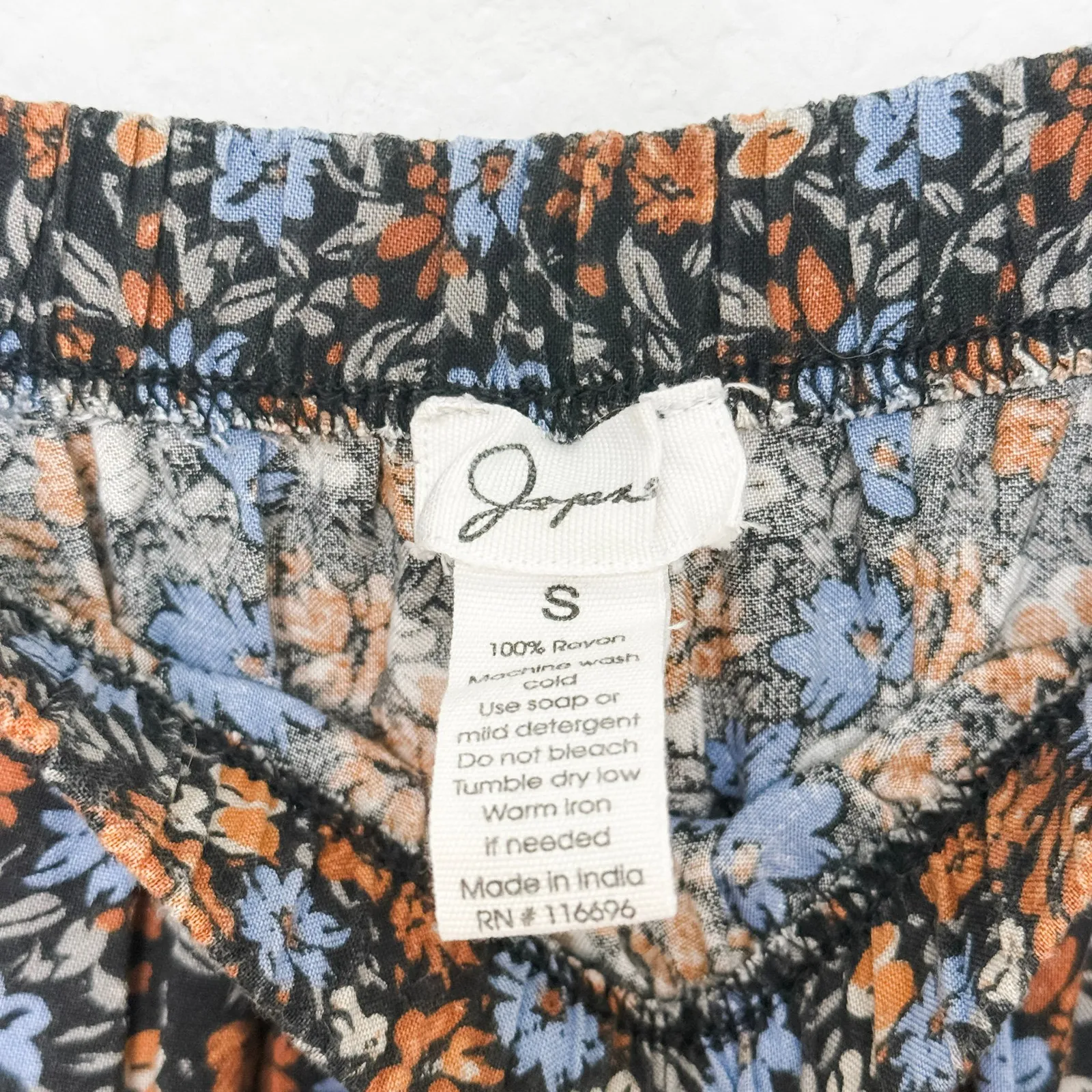 Womens Maxi Skirt Sz S Floral Tiered Boho Cottage Witchy Whimsigoth Fairy Grunge - Image 4