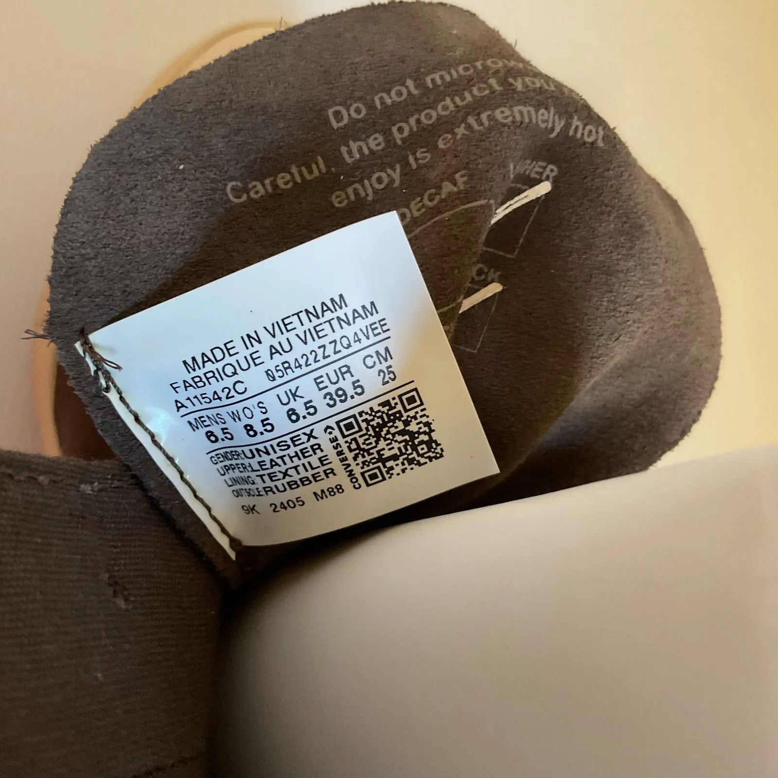 NEW Converse Chuck Taylor All Star Platform Heel Boots Nubuck Brown Women’s 8.5 - Image 11