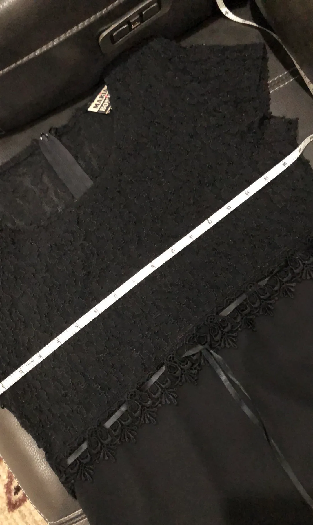 Vintage Black Formal Dress Size XL - Image 7