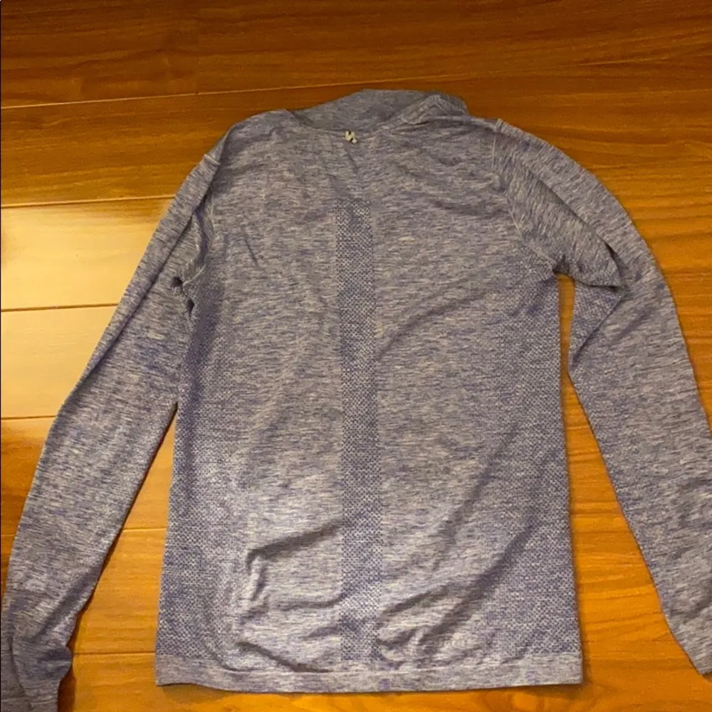 Nike Marled Purple Quarter Zip Pullover - Image 6