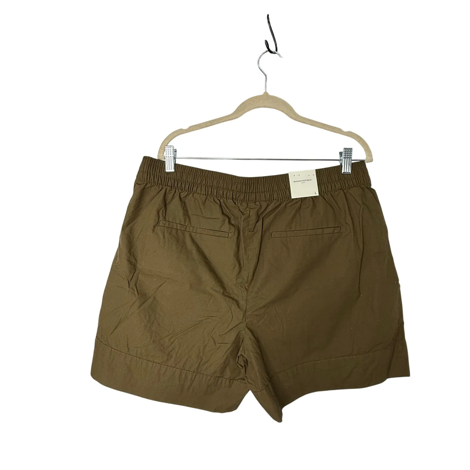 Banana Republic Factory Olive Brown Cotton Pull - Image 4