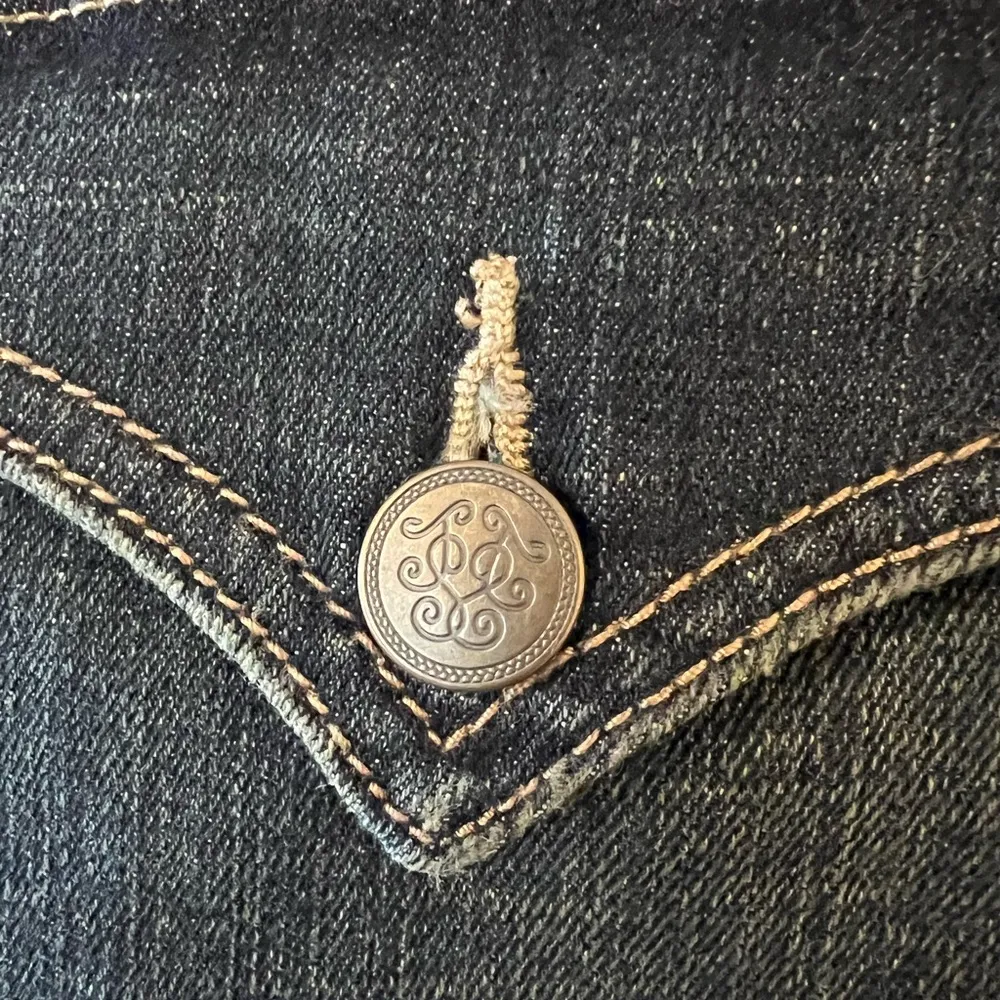 Jessica Simpson Womens Sunset Boot Leg Jeans Macys Distressed Size 31 Regular - Image 11