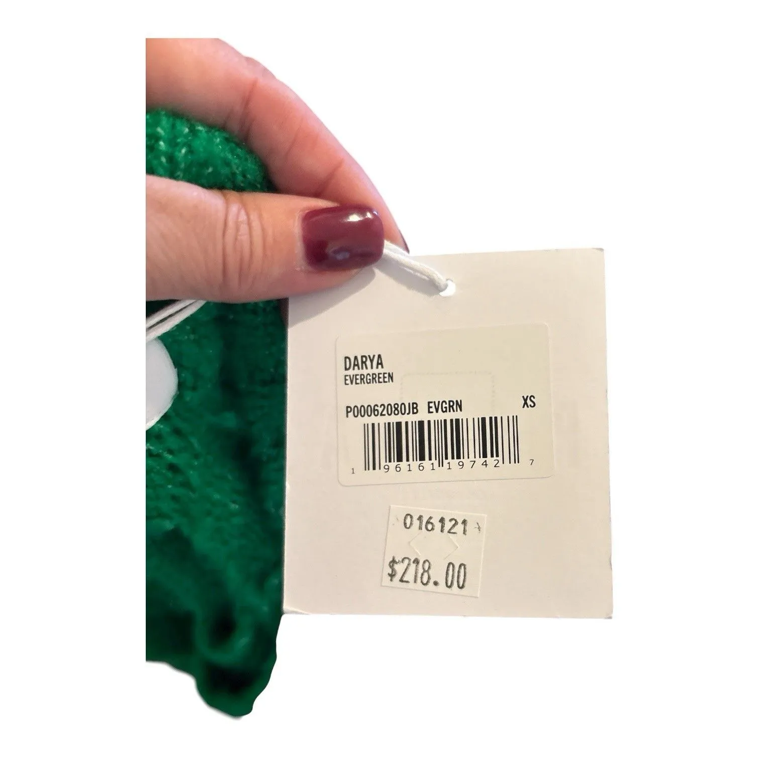 Pistola Darya Green Sweater New - Image 5