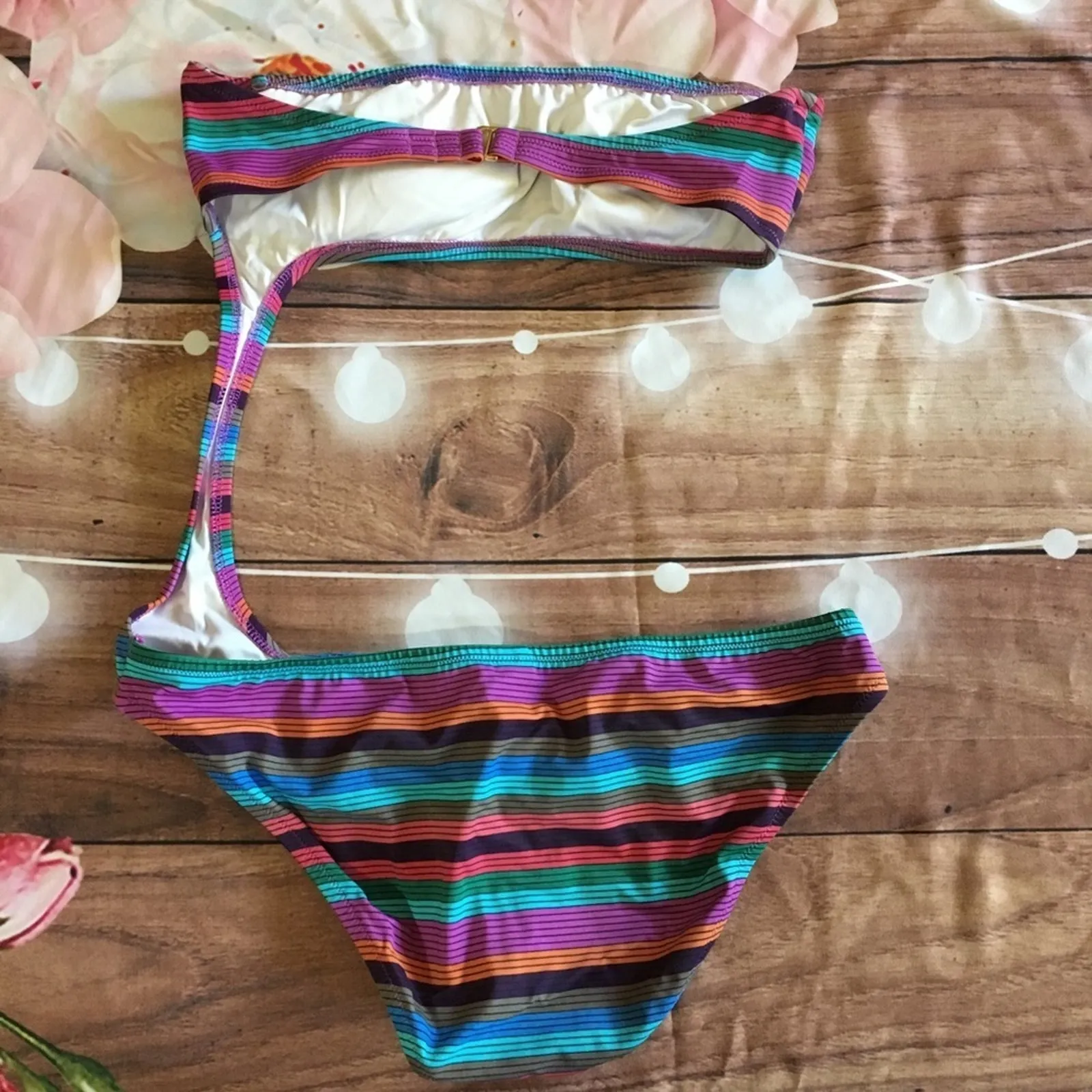 Victoria’s Secret VS colorful one piece swimsuit - Image 3