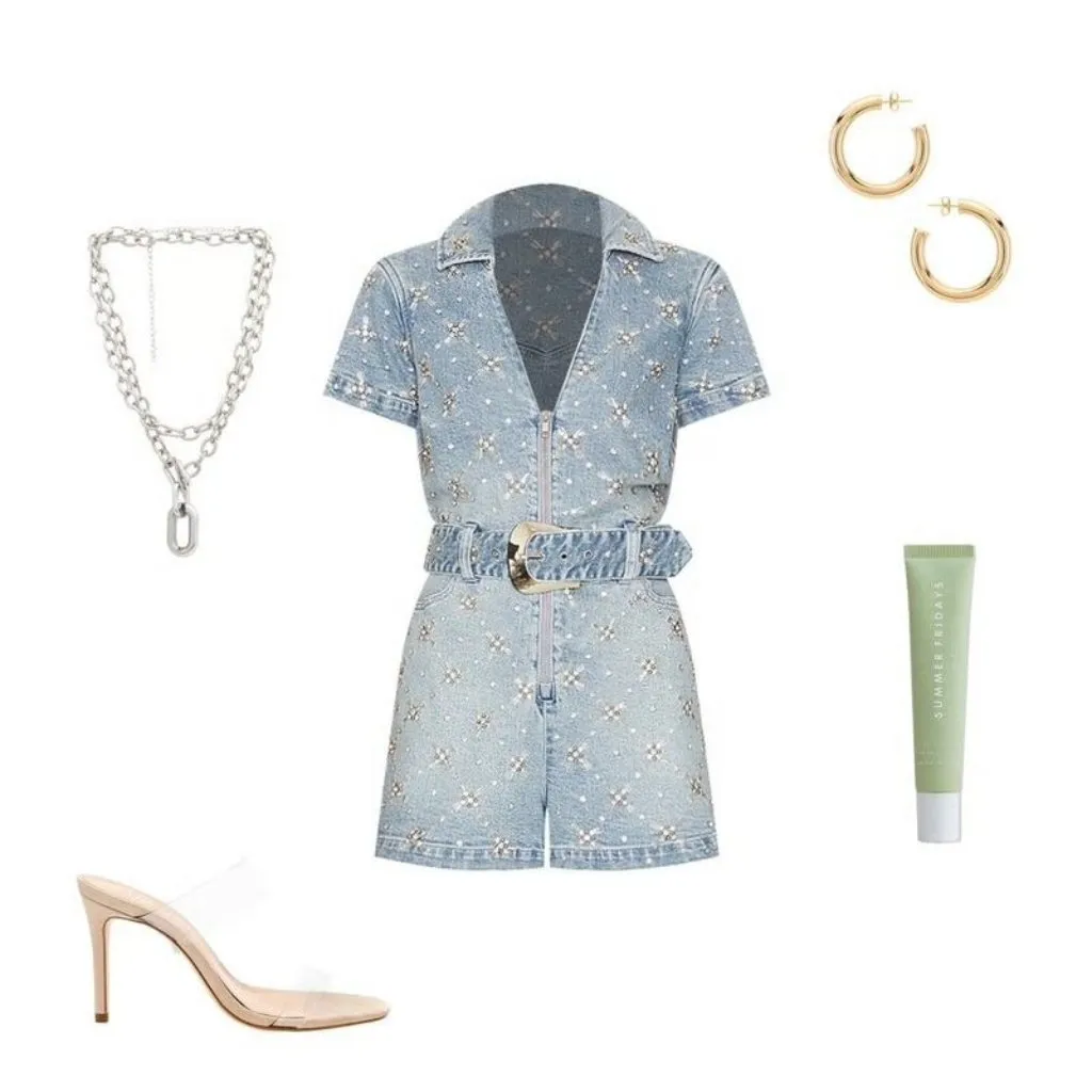 Amber Sceats Large Chain Layered Necklace in Silver Womens Chunky 2 pieces - Image 6