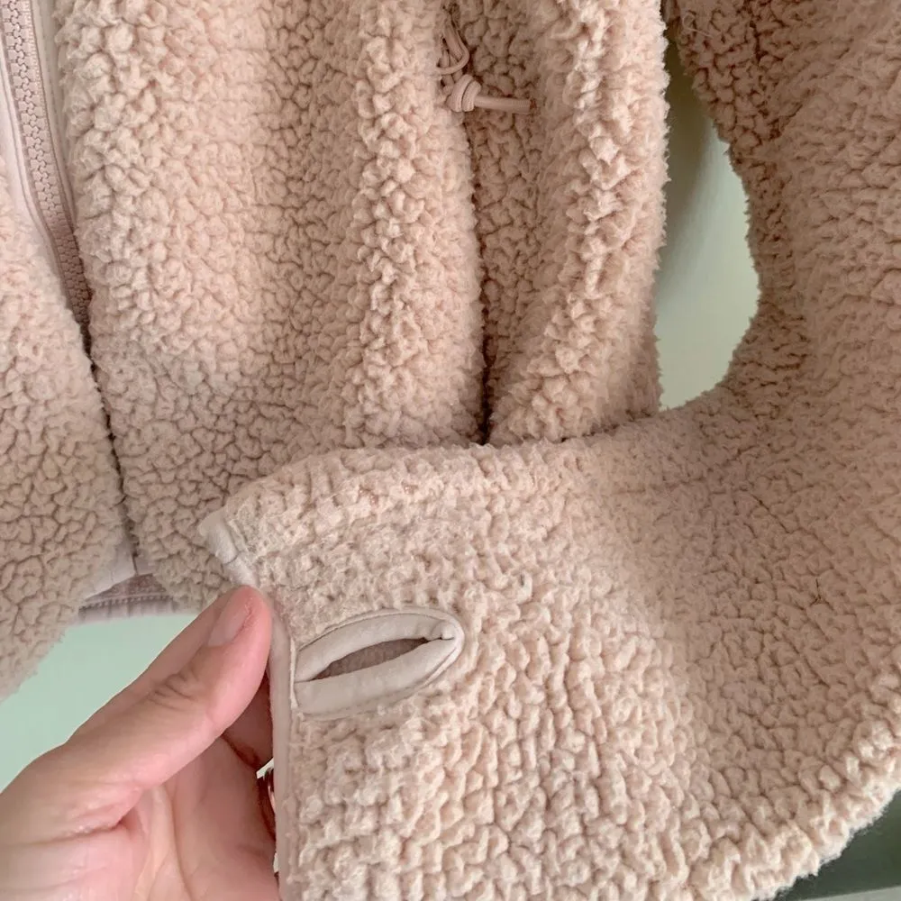 Champion Zip-Up Sherpa Jacket Size XS - Image 9