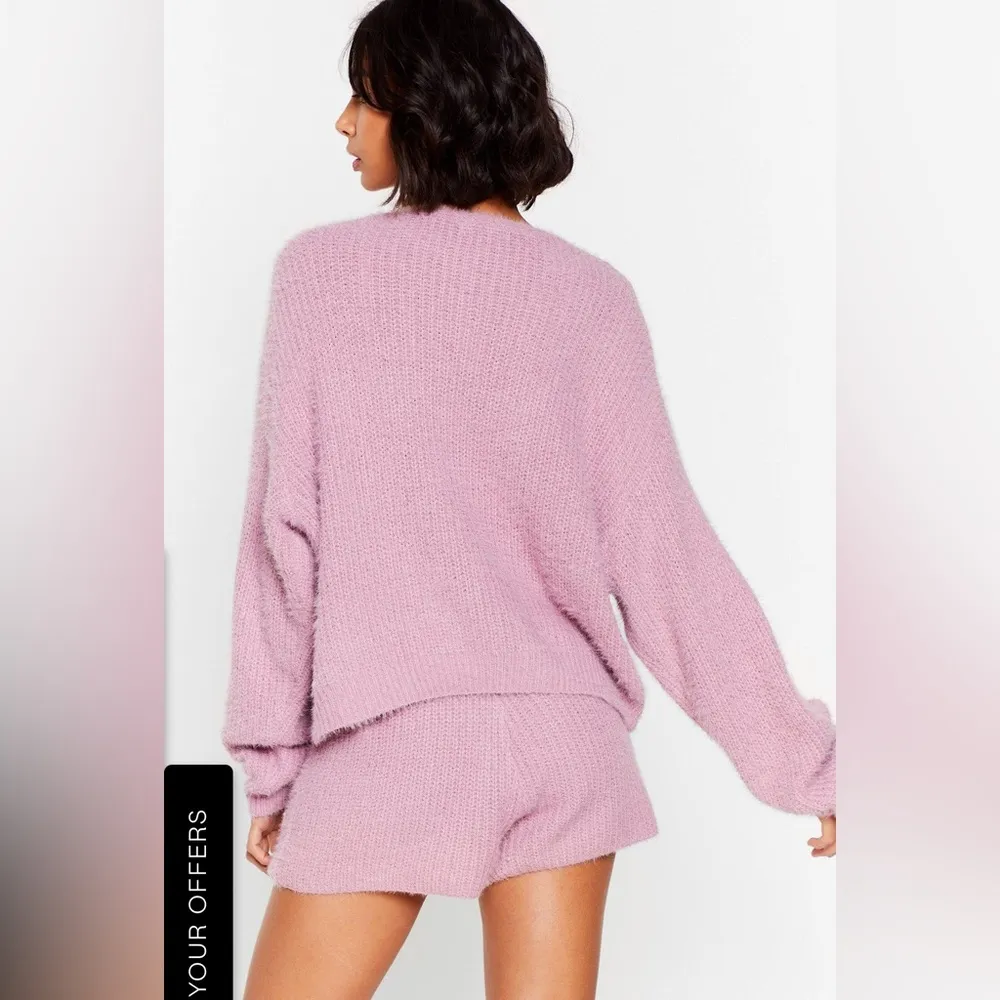 NWOT nasty gal fluffy knit cardigan - Image 7