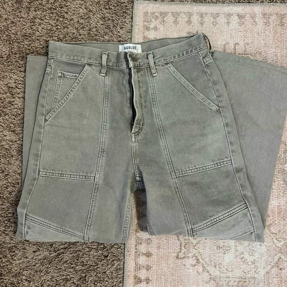 AGOLDE Cooper Cargo in tan - Image 7