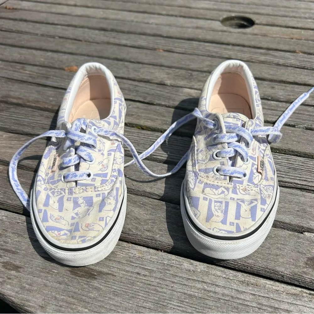Vans Era Breast Cancer Awareness DIY Retro Self‎ Check True White Women's 5.0 - Image 2