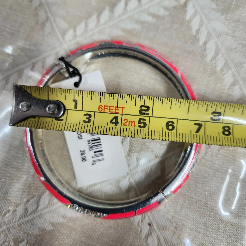 SEQUIN BANGLE Red - Image 4