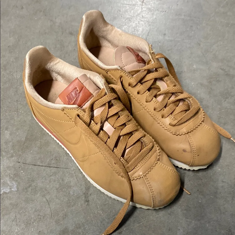 Nike LA Cortez Maria sharapova camel tan shoes sneakers women’s 7 - Image 2