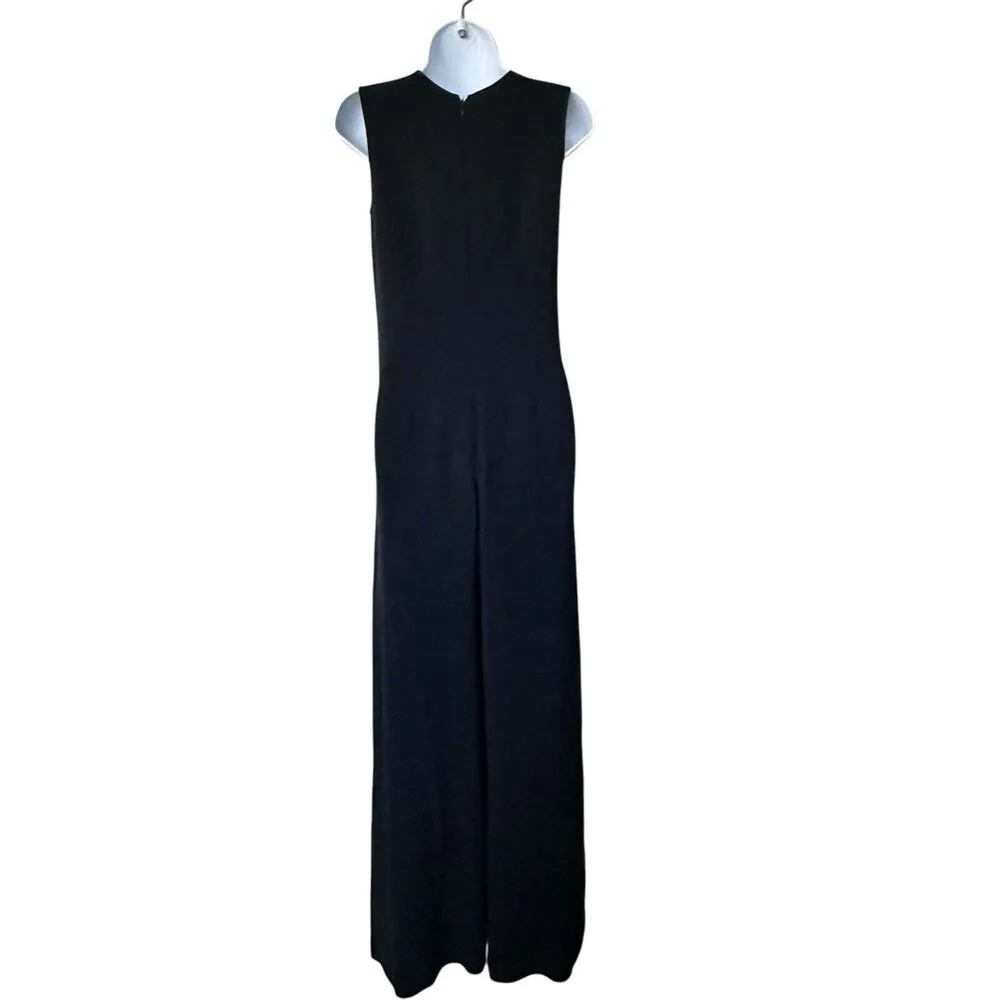 Stella McCartney jumpsuit Women's Black embellished Wide-Leg Size IT38/US6 - Image 2