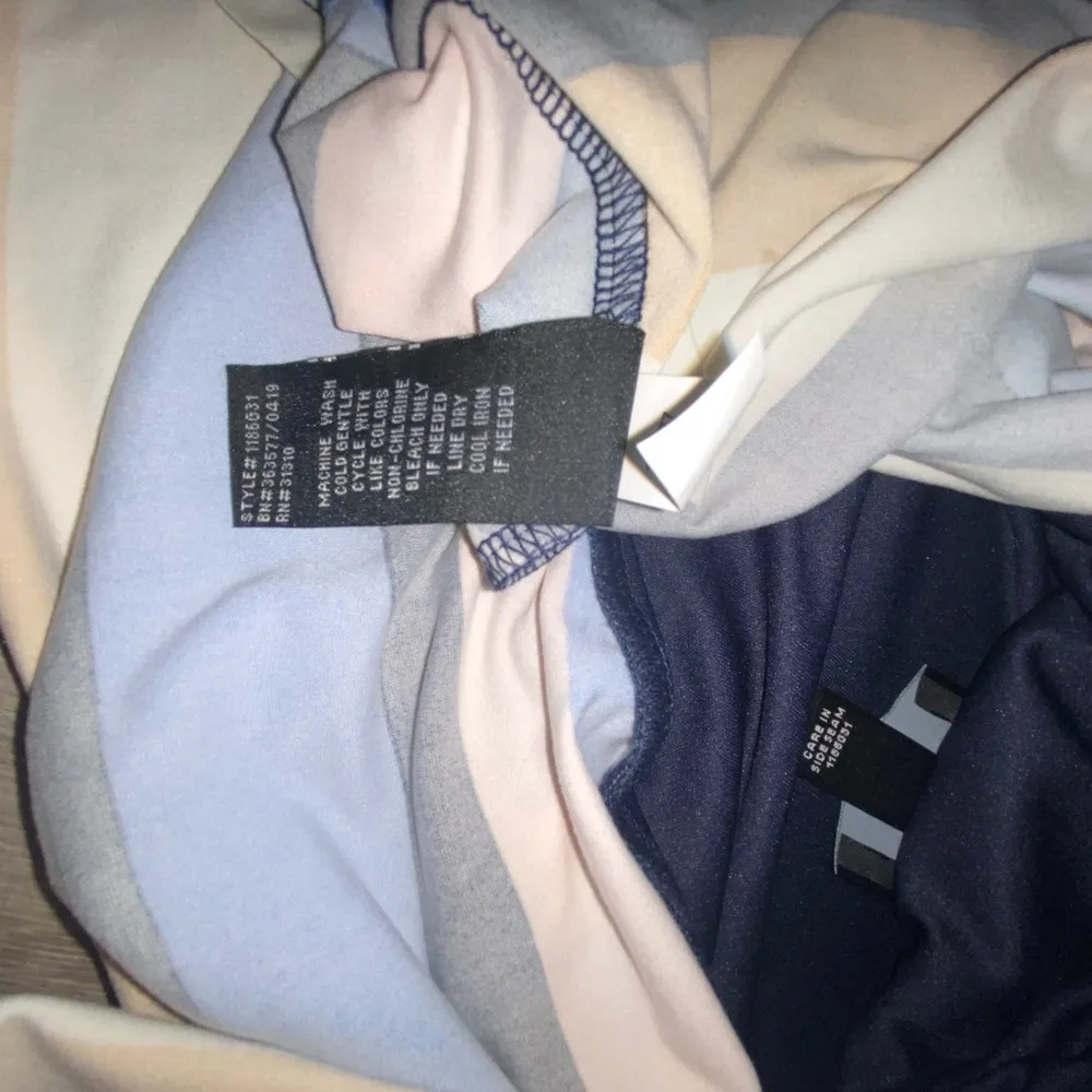 IZ Byer Halter Above The Knee Striped dress size XL (junior) - Image 7