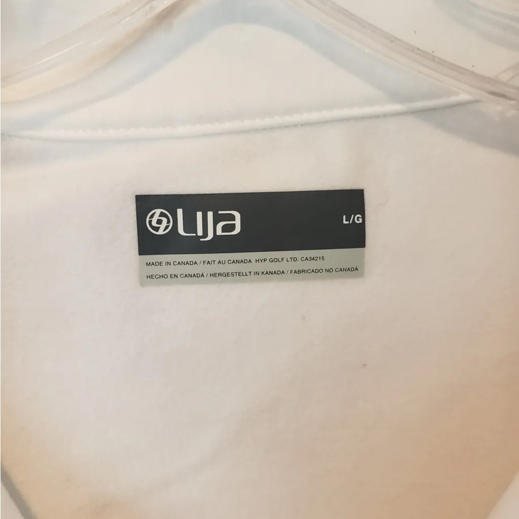 Lija White Sleeveless Top Size L - Image 3