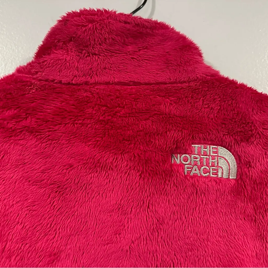 The North Face Fuchsia Pink Fleece Jacket Women's Medium M - Image 4