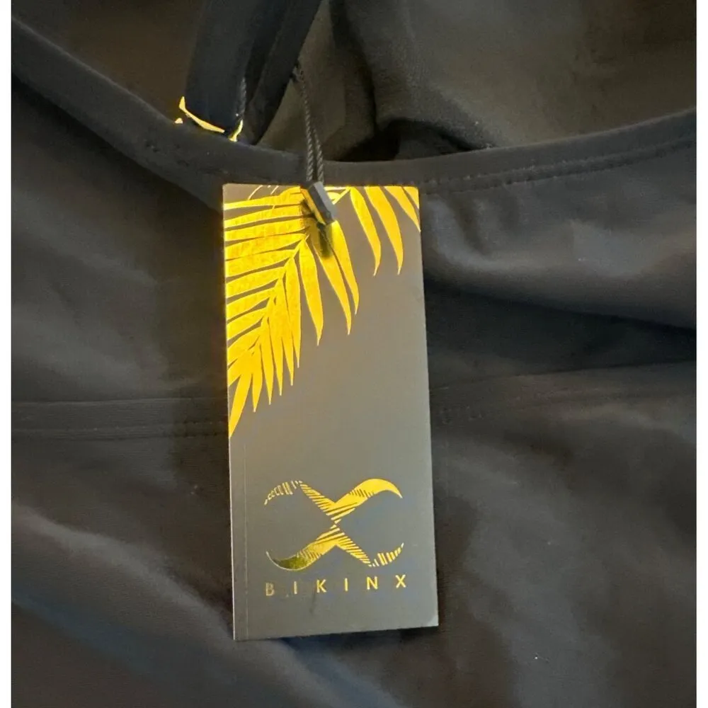 BIKINX‎ Tankini Bathing Suit, Tummy Control, Size XXL Black - Image 16