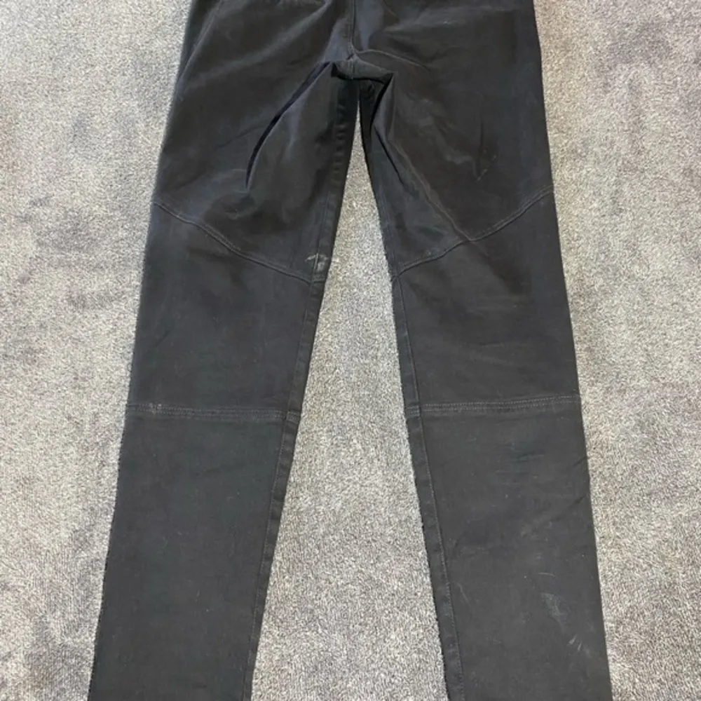 Peruvian Connection Black Straight Leg Jeans With Buttons ( 8‎ ) - Image 10