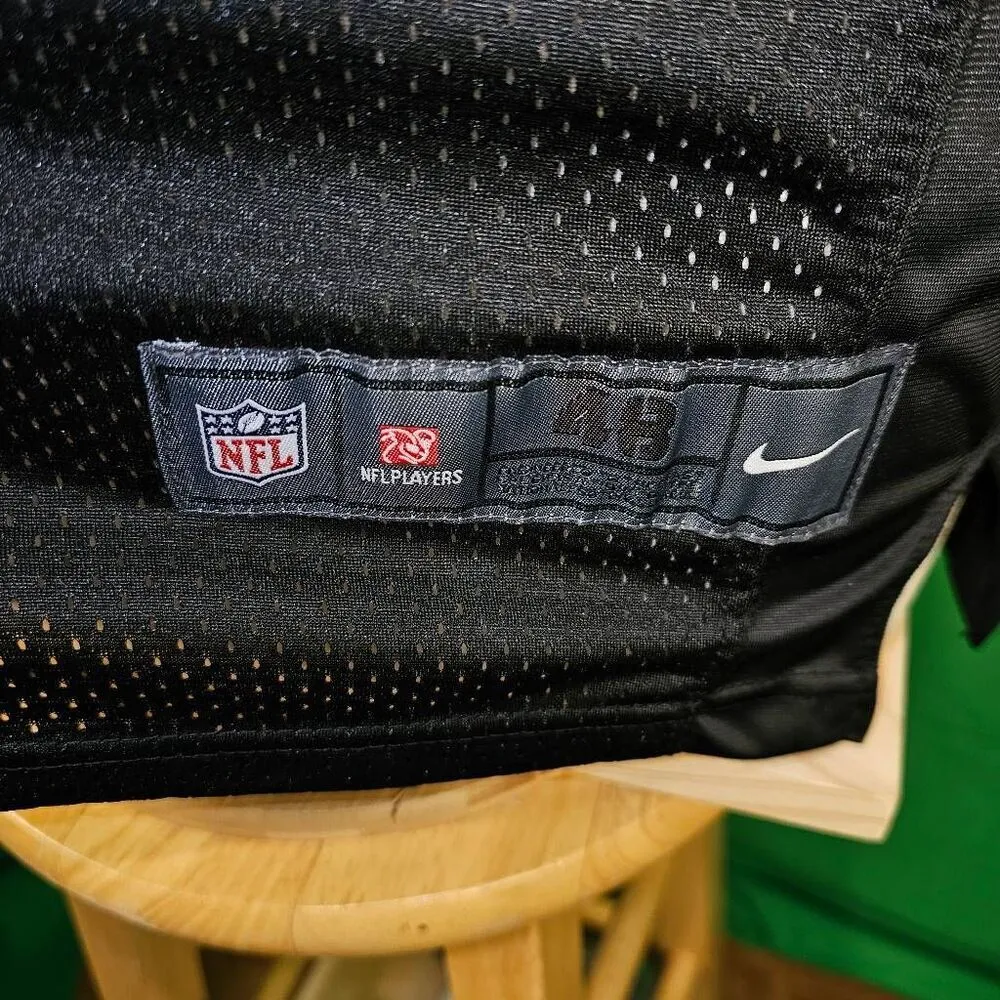 Nike On‎ Field NFL Oakland Raiders #55 Rolando McClain Jersey 48 - Image 3