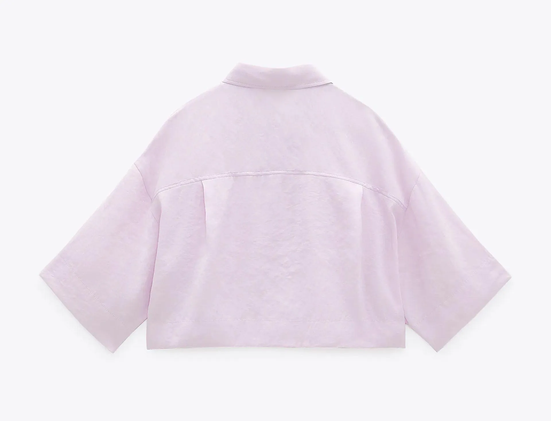 Flowy Shirt with Pockets, Size XS - Image 7