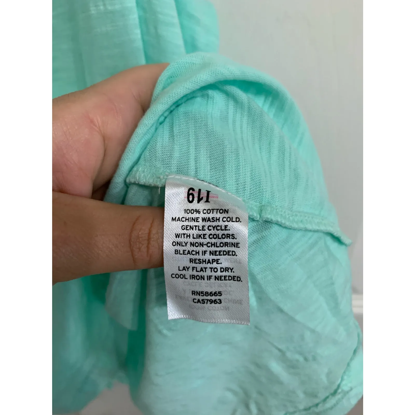 Bp. teal sleeveless tank‎ crewneck size Large Blue - Image 3