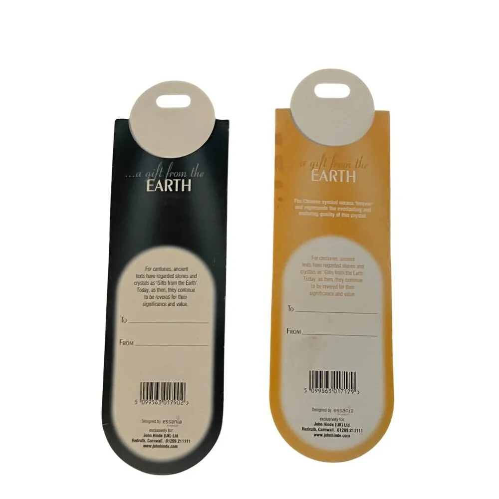 Something Forever Onyx & Honey Jade Crystal Bracelet Set Strength & Happiness NE - Image 2