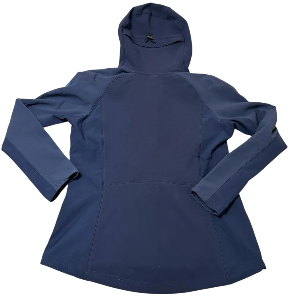 Kuhl Projekt Women’s Size M Full Zip Hooded Softshell Jacket Blue Gorpcore - Image 2