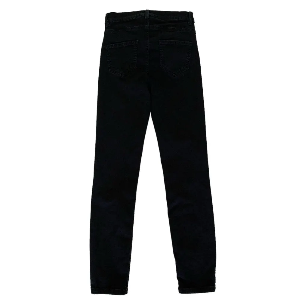 Calzedonia Jeans Skinny Small Black Stretch Minimalist Modern Casual - Image 4