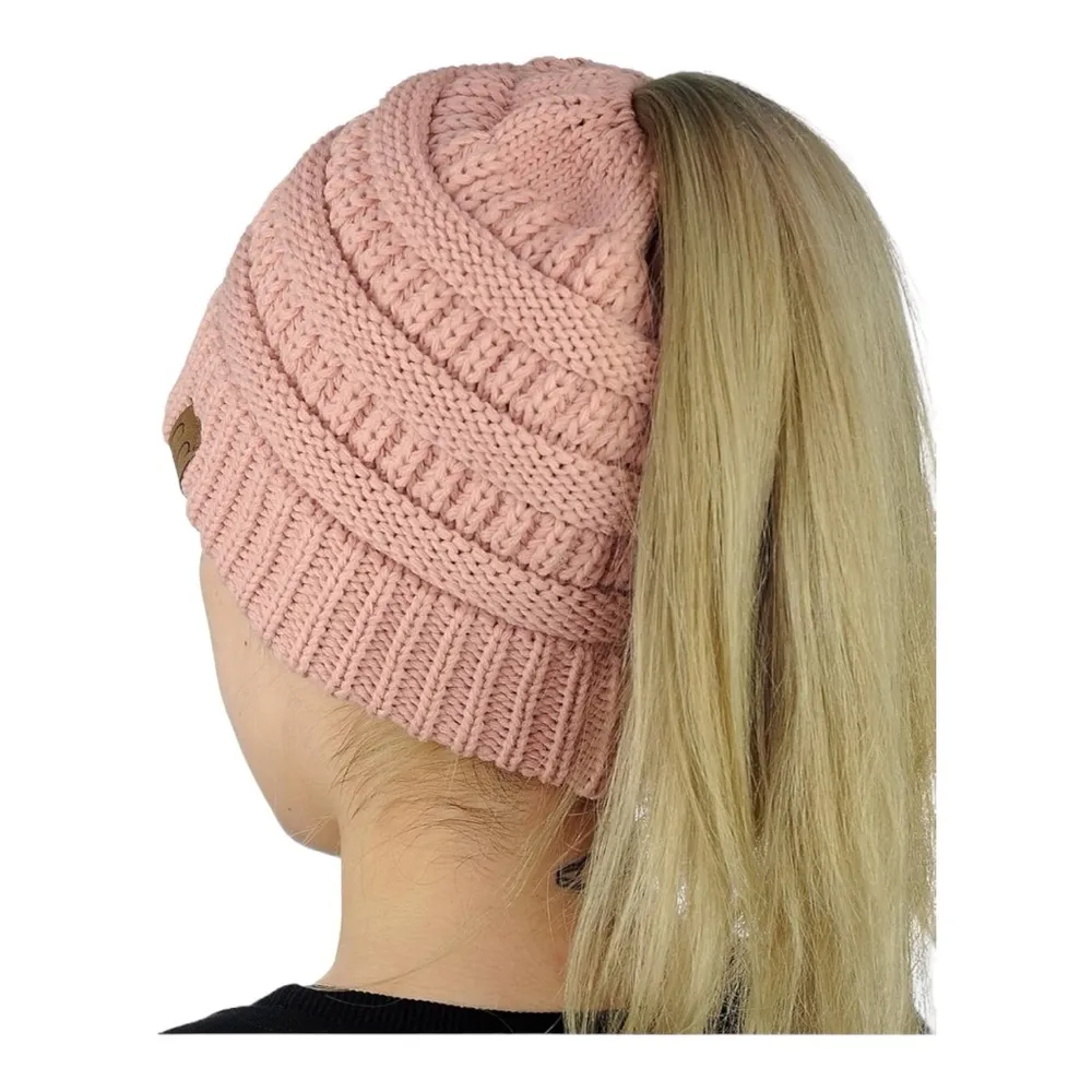 CC Ponytail Beanie - Image 3