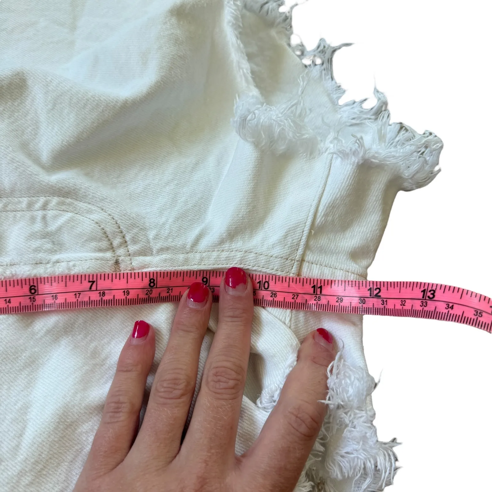 AGOLDE Parker Short Platinum White - Image 11