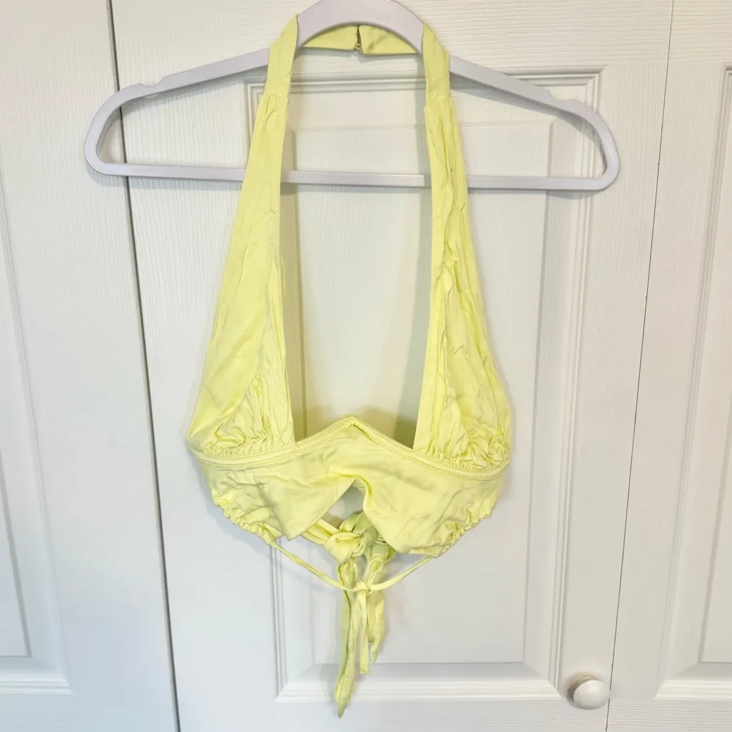 For Love And Lemons RANA CROSS FRONT CROP TOP - SMALL - Image 2