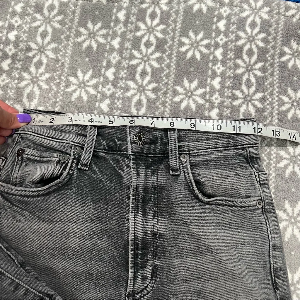 Agolde Pinch Waist Skinny Ultra High Rise In Interlude Size 23‎ - Image 11