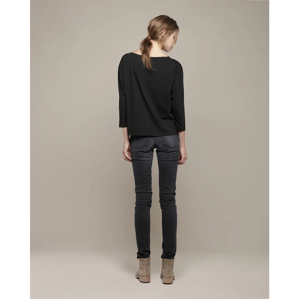 Acne Studio Skin 5 Used Black High Rise Denim Skinny Jeans Size 27 - Image 4