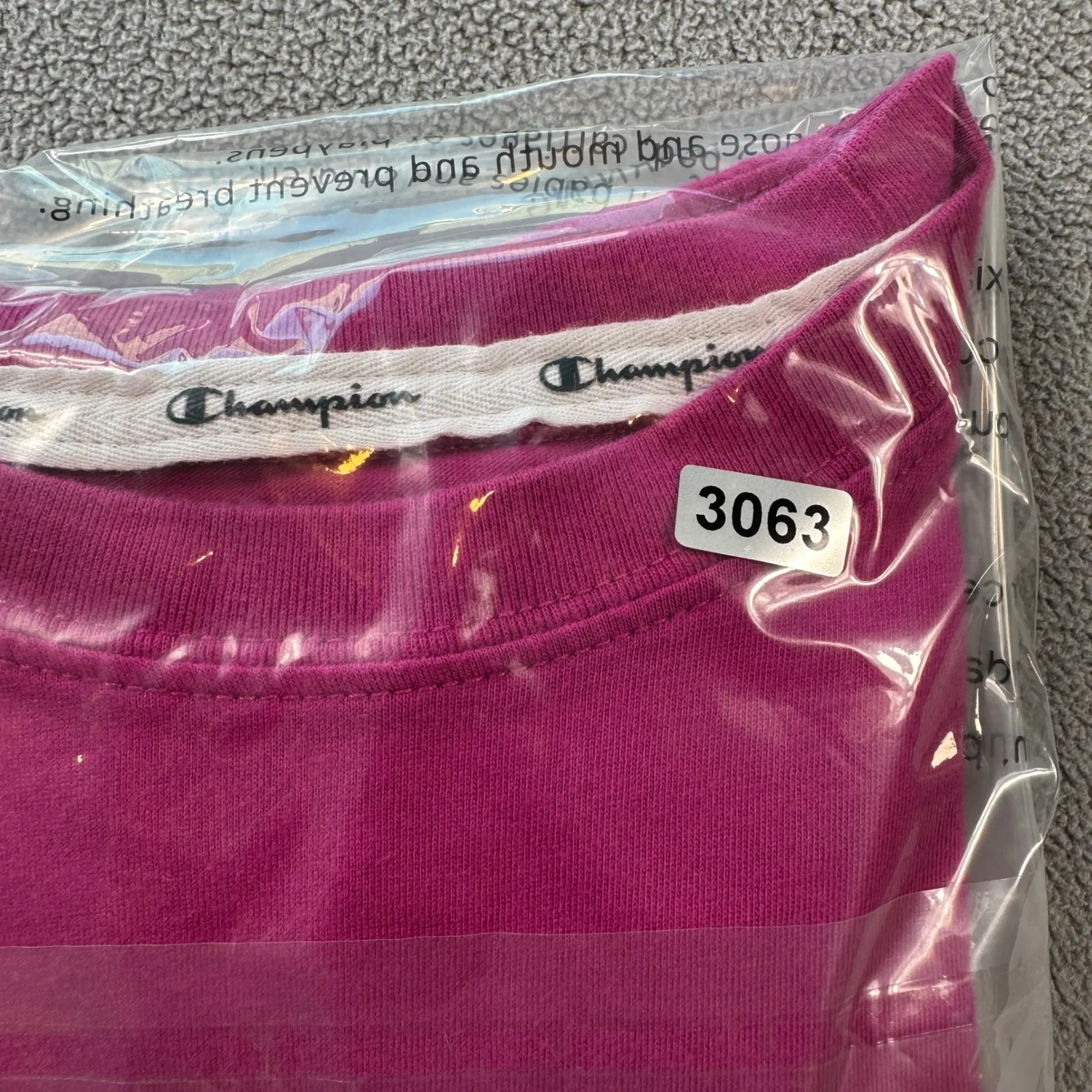 Champion T Shirt Womens XS Pink Authentic Athleticwear Graphic Short Sleeve Crew - Image 8