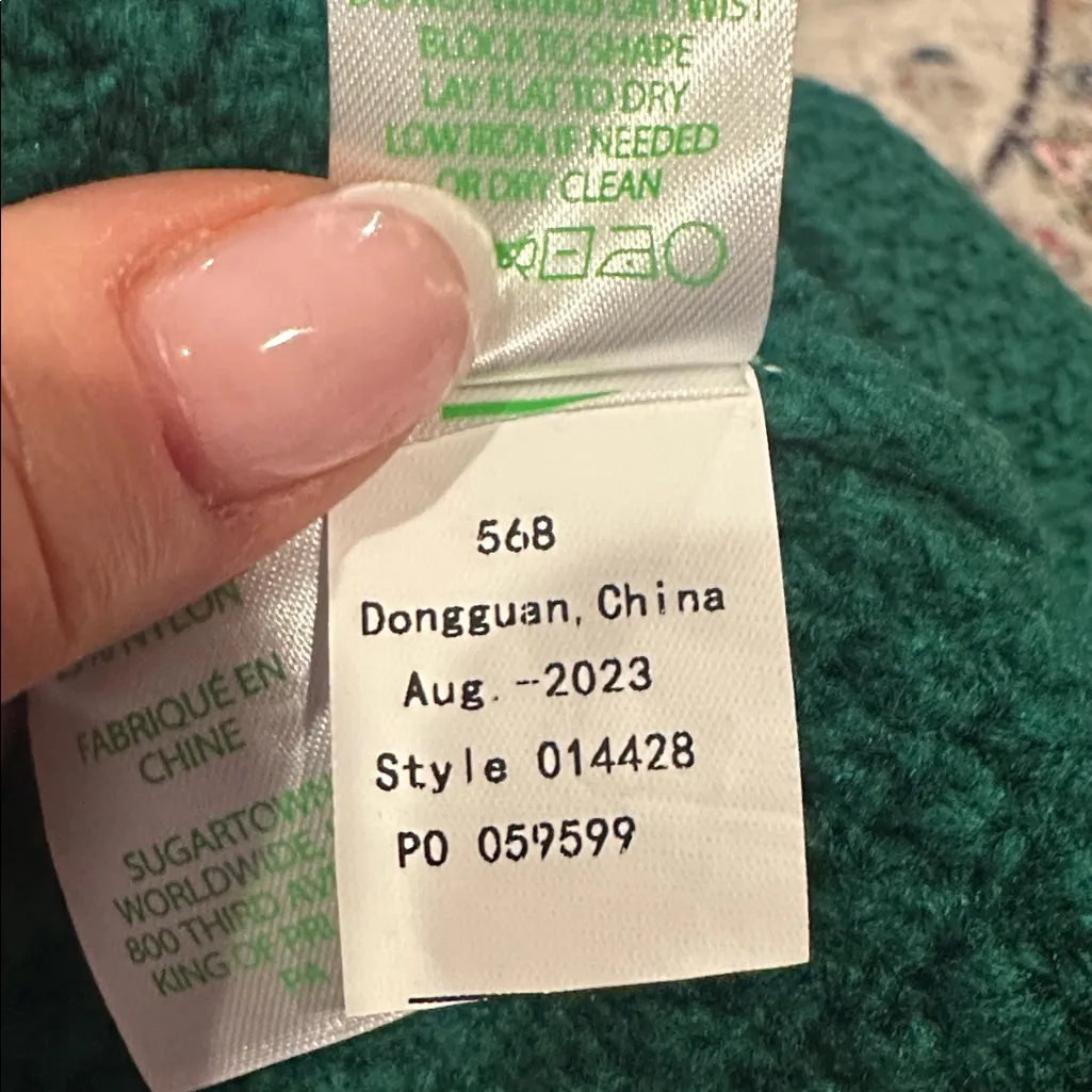 Lilly Pulitzer Evergreen Kildaire Sleeveless Sweater Tank Top Womens M - Image 6